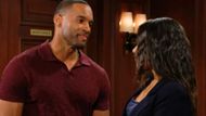 Carter was all smiles around Daphne on The Bold and the Beautiful | Image: CBS